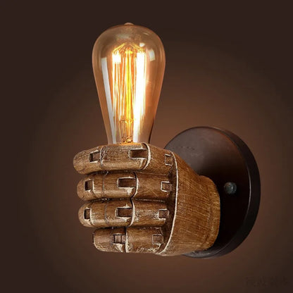 Wall-Mounted Industrial Lamp | Unique Robotic Hand Design 1