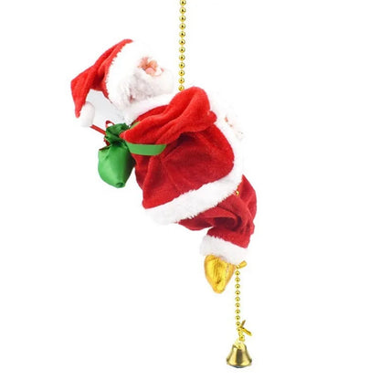 Santa Claus Musical Toy | Climbing Rope Ladder with Cheerful Music 0