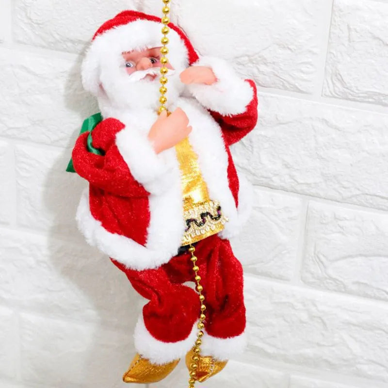Santa Claus Musical Toy | Climbing Rope Ladder with Cheerful Music 2
