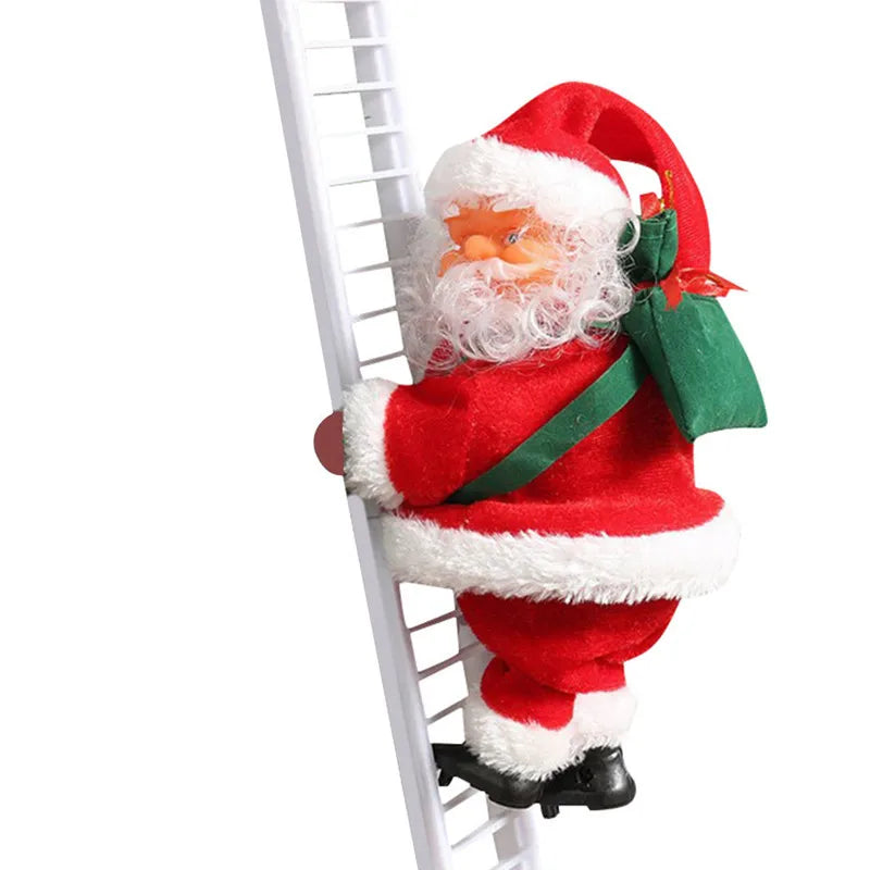 Santa Claus Musical Toy | Climbing Rope Ladder with Cheerful Music 5