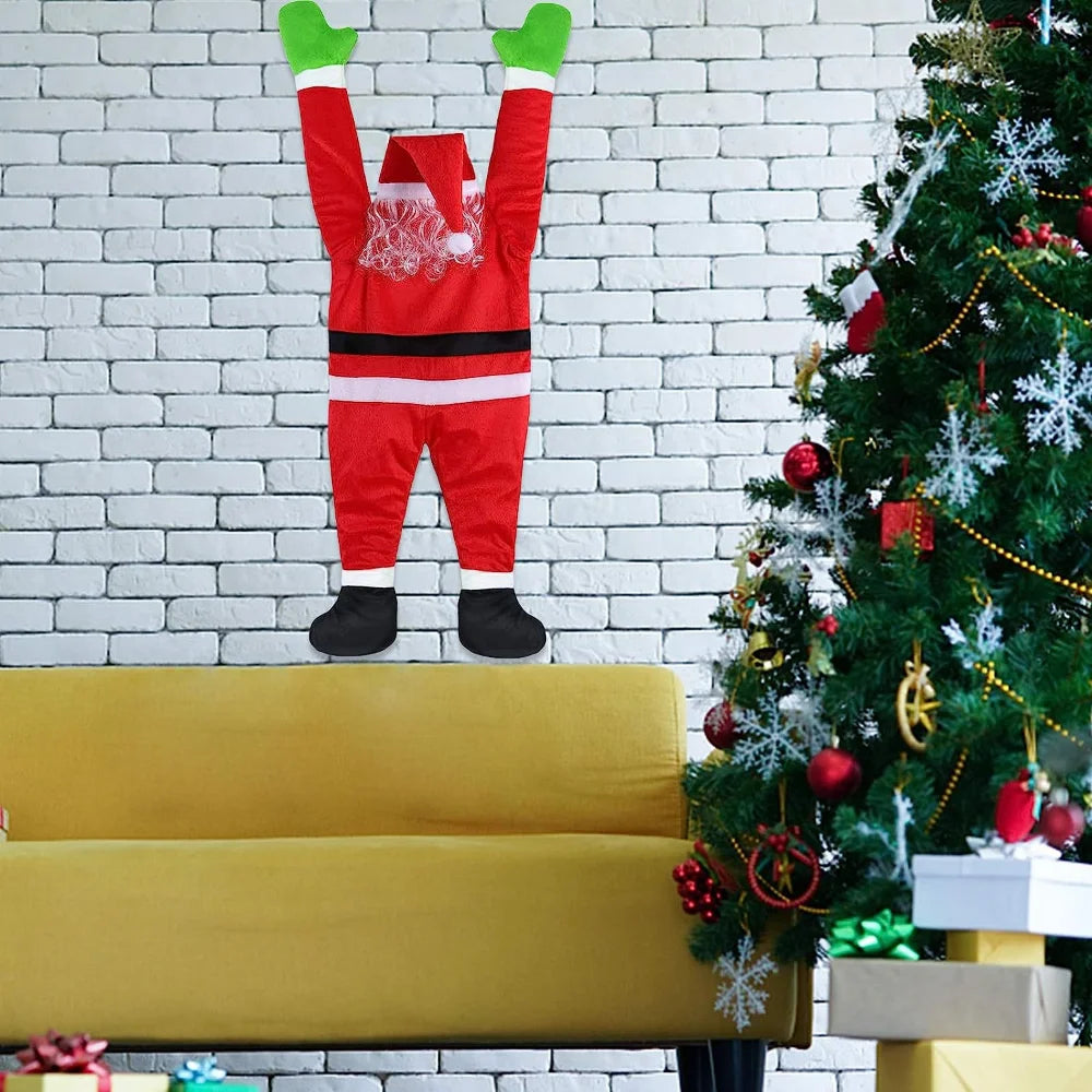 Santa Hanging Decoration | Plush Design for Festive Decor 4
