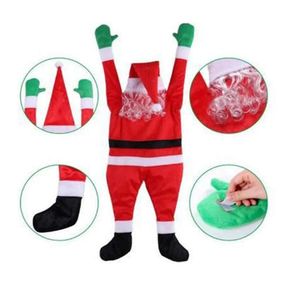 Santa Hanging Decoration | Plush Design for Festive Decor 6