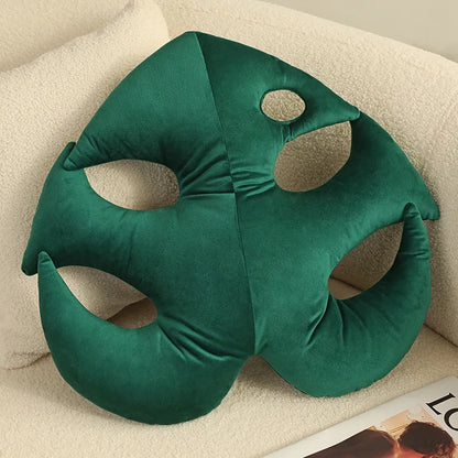 Leaf-Shaped Plush Pillow | Soft and Cuddly Nature-Inspired Decor 4