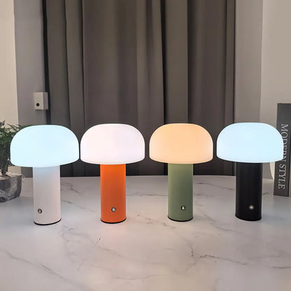 Rechargeable Mushroom Lamp | Touch-Activated Dimming for Custom Ambiance 1