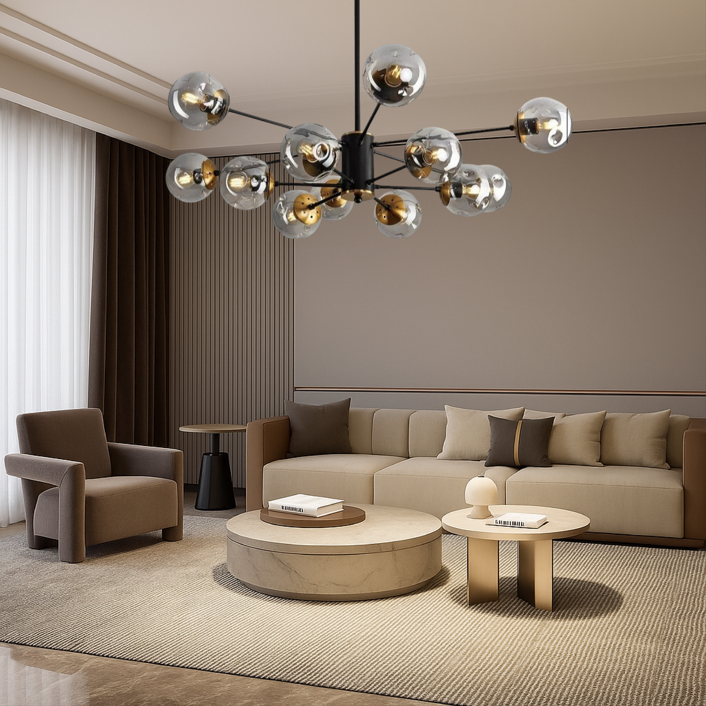 Scandinavian Chandelier | Minimalist Design for Modern Spaces 3
