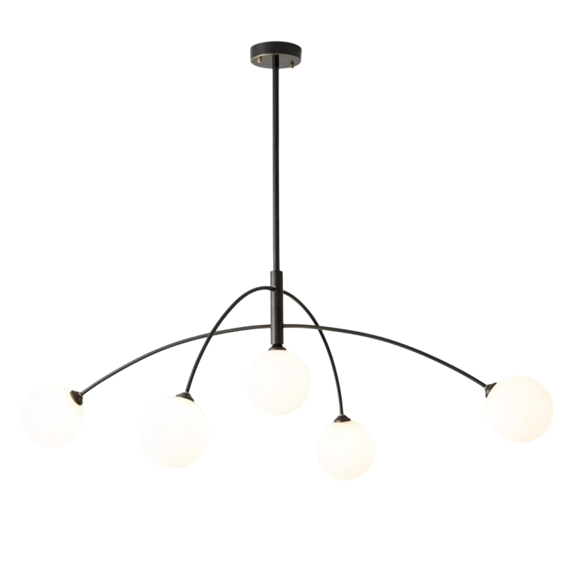 Scandinavian Chandelier | Minimalist Design with LED Lighting 7