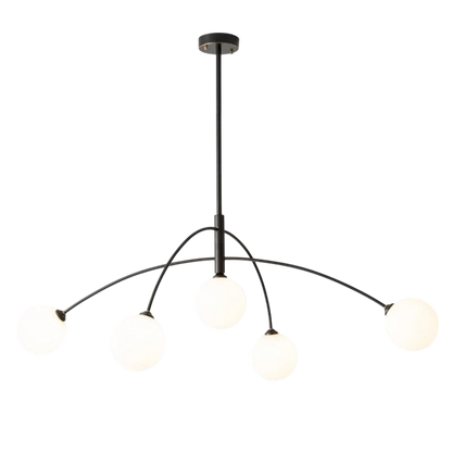Scandinavian Chandelier | Minimalist Design with LED Lighting 7