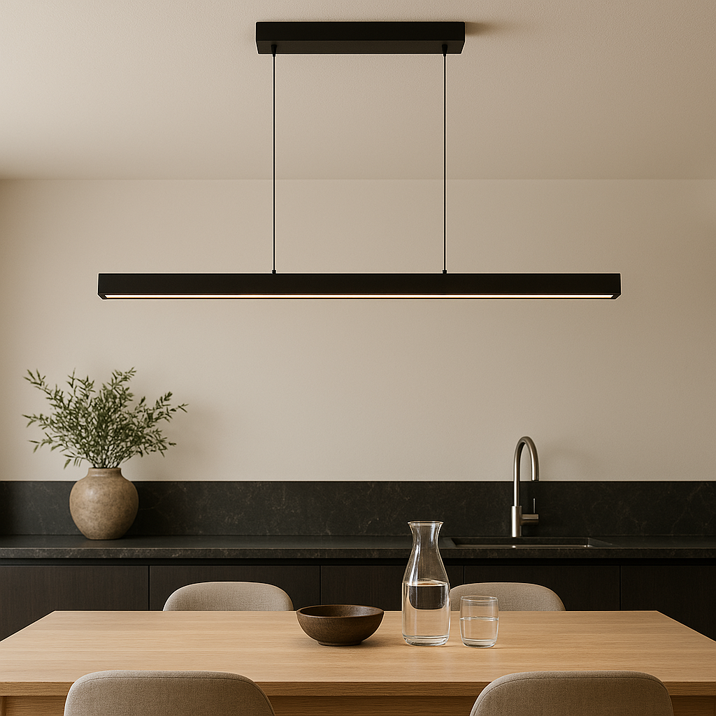 Scandinavian Pendant Lamp | Minimalist Design with Warm LED Lighting 4