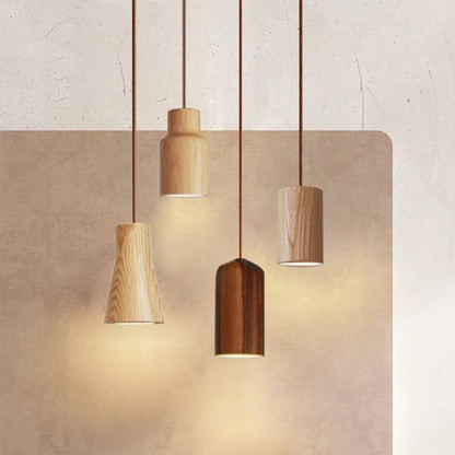 Scandinavian Pendant Lamp | Natural Wood Design for Kitchen Pendant Lighting 3