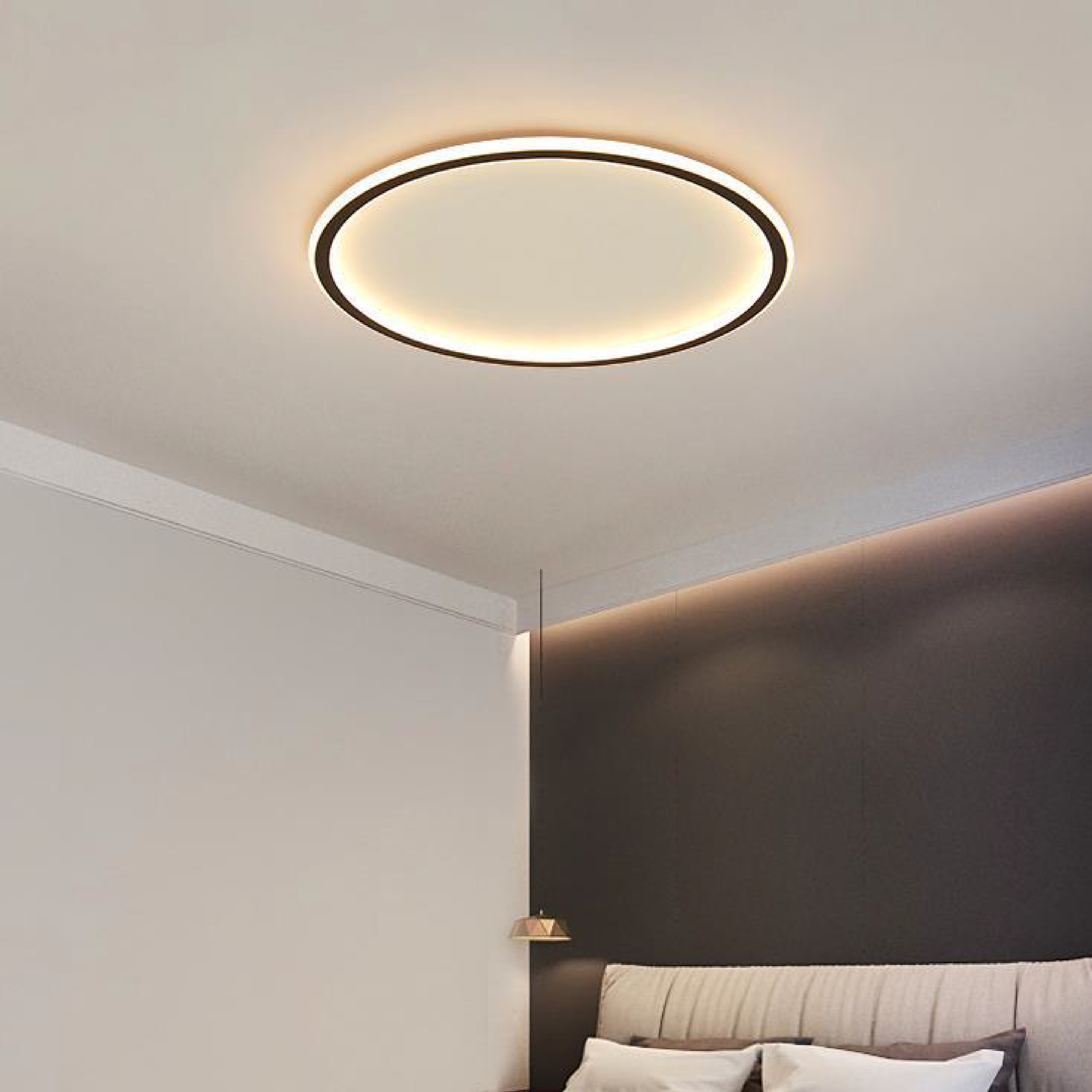 Scandinavian Round Ceiling Lamp | Modern Design for Stylish Interiors 3