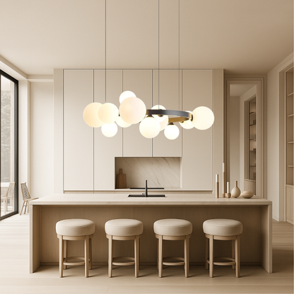 Scandinavian Style Chandelier | Modern Minimalist Design for Living Room 1