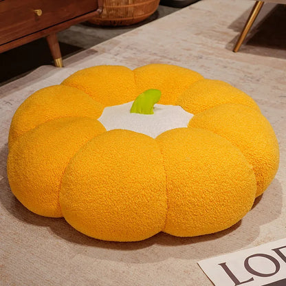 Large Pumpkin Cushion | Soft Plush Decor for Halloween and Fall 5