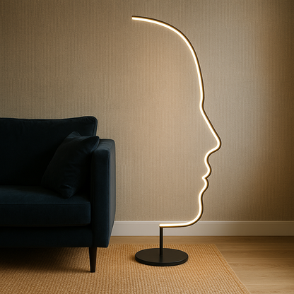 Sculptural Floor Lamp | Modern Minimalist Design for Living Room 0