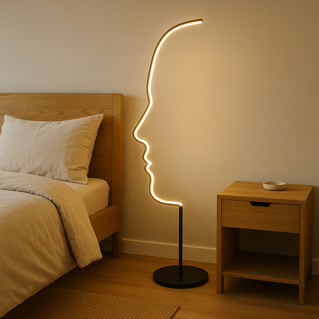 Sculptural Floor Lamp | Modern Minimalist Design for Living Room 1