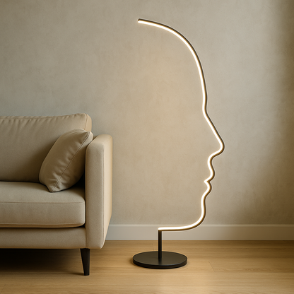 Sculptural Floor Lamp | Modern Minimalist Design for Living Room 2