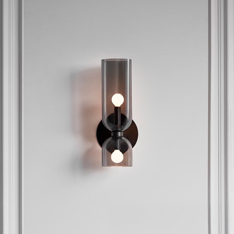 Sculptural Glass Wall Lamp | Modern Design for Elegant Interiors 0