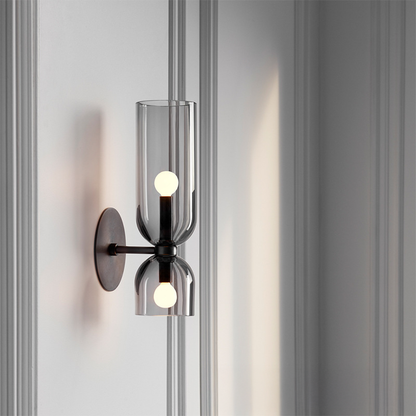 Sculptural Glass Wall Lamp | Modern Design for Elegant Interiors 1