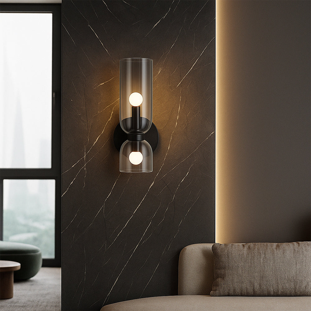Sculptural Glass Wall Lamp | Modern Design for Elegant Interiors 7