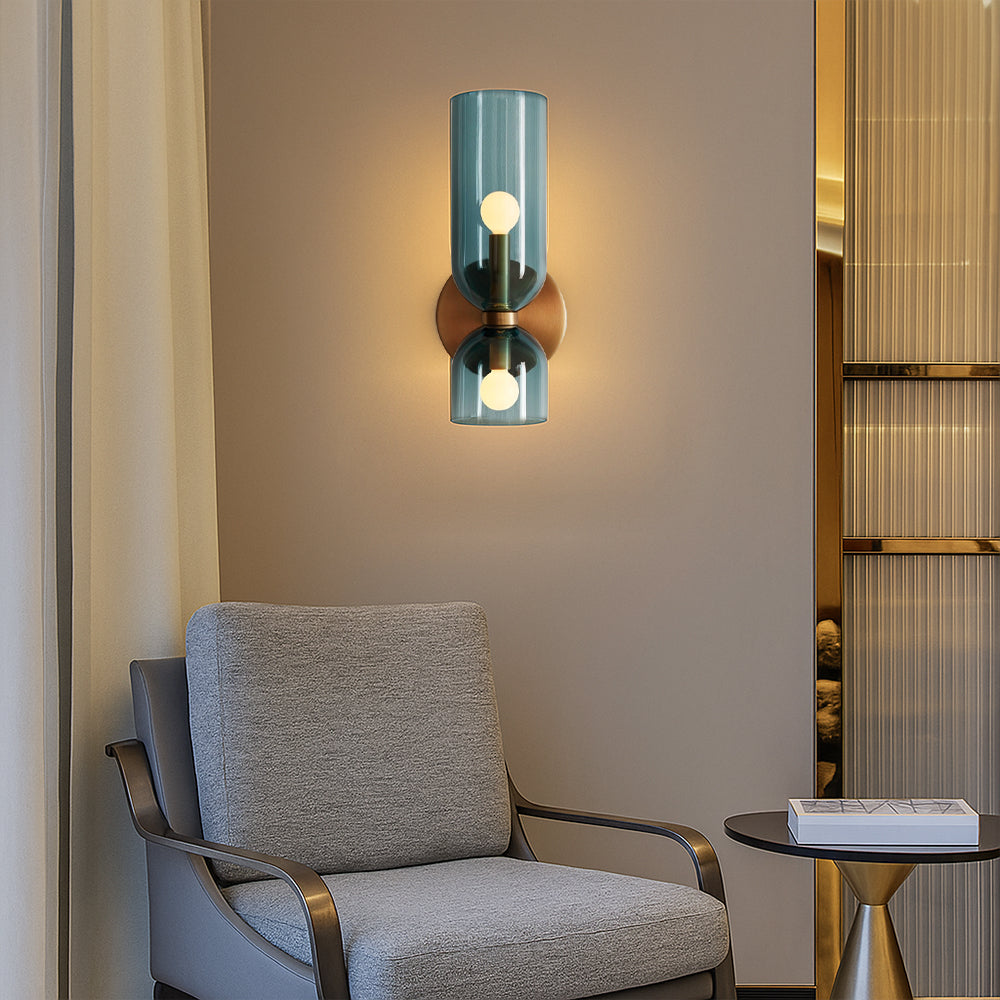 Sculptural Glass Wall Lamp | Modern Design for Elegant Interiors 8