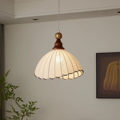 Sculptural Pendant Lamp | Contemporary Design with Adjustable Height 0