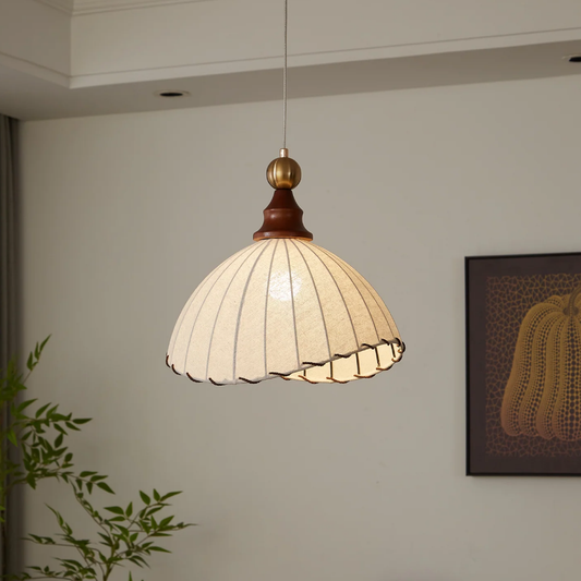 Sculptural Pendant Lamp | Contemporary Design with Adjustable Height 0