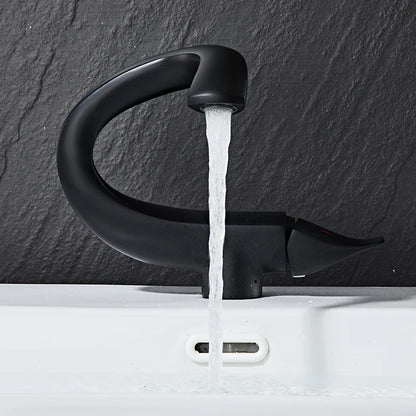 Bathroom Faucet | Elegant Swan-Inspired Design with Durable Brass Construction 6