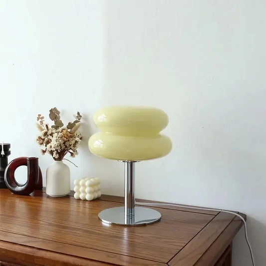 Macaroon Glass Table Lamp | Mid-Century Modern Design with Versatile Lighting 1