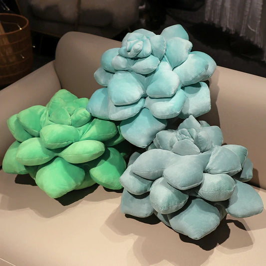 Succulent Plush Pillow | Soft and Cuddly Home Decor Companion 1