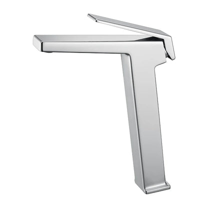 Tall Single Lever Bathroom Faucet | Sleek Modern Design for Style 10