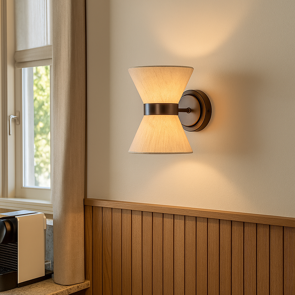 Silk Wall Lamp | Minimalist Wabi Sabi Design for Modern Interiors 0