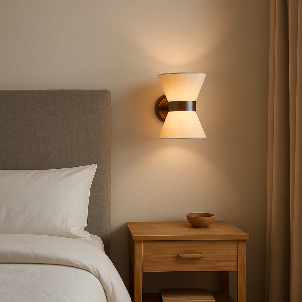 Silk Wall Lamp | Minimalist Wabi Sabi Design for Modern Interiors 2