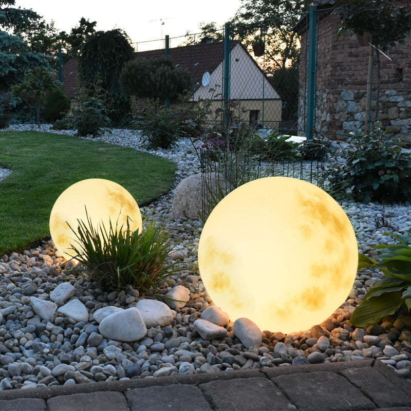 Solar Garden Lamp | Spherical Design with LED Outdoor Lights 1