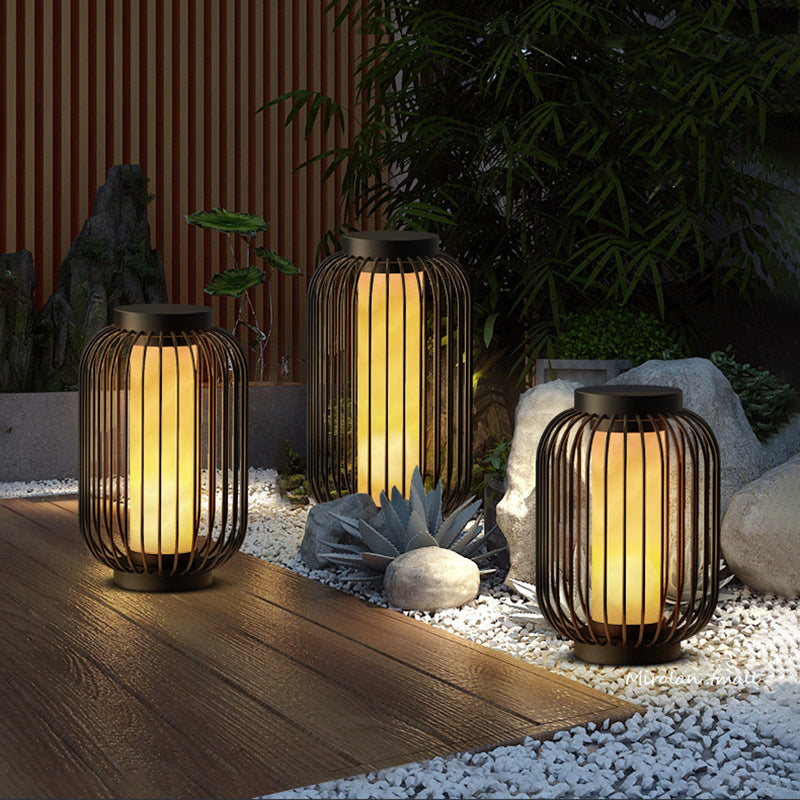 Solar Landscape Lantern | Retro-Inspired Design for Outdoor Spaces 1