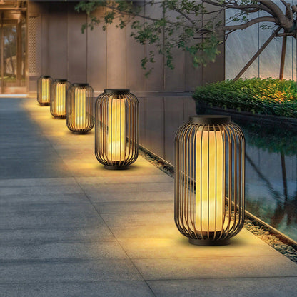 Solar Landscape Lantern | Retro-Inspired Design for Outdoor Spaces 3