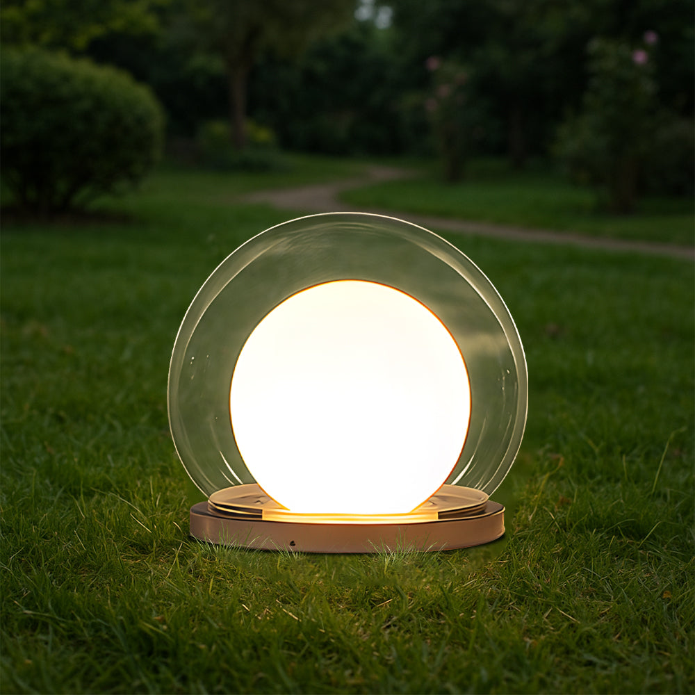 Solar Moon Lamp | Elegant Design for Outdoor Ambiance 8