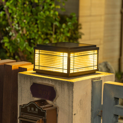 Solar Outdoor Post Light | Eco-Friendly Minimalist Design 4