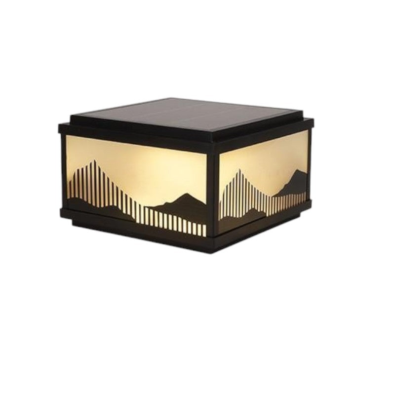 Solar Outdoor Post Light | Eco-Friendly Minimalist Design 5