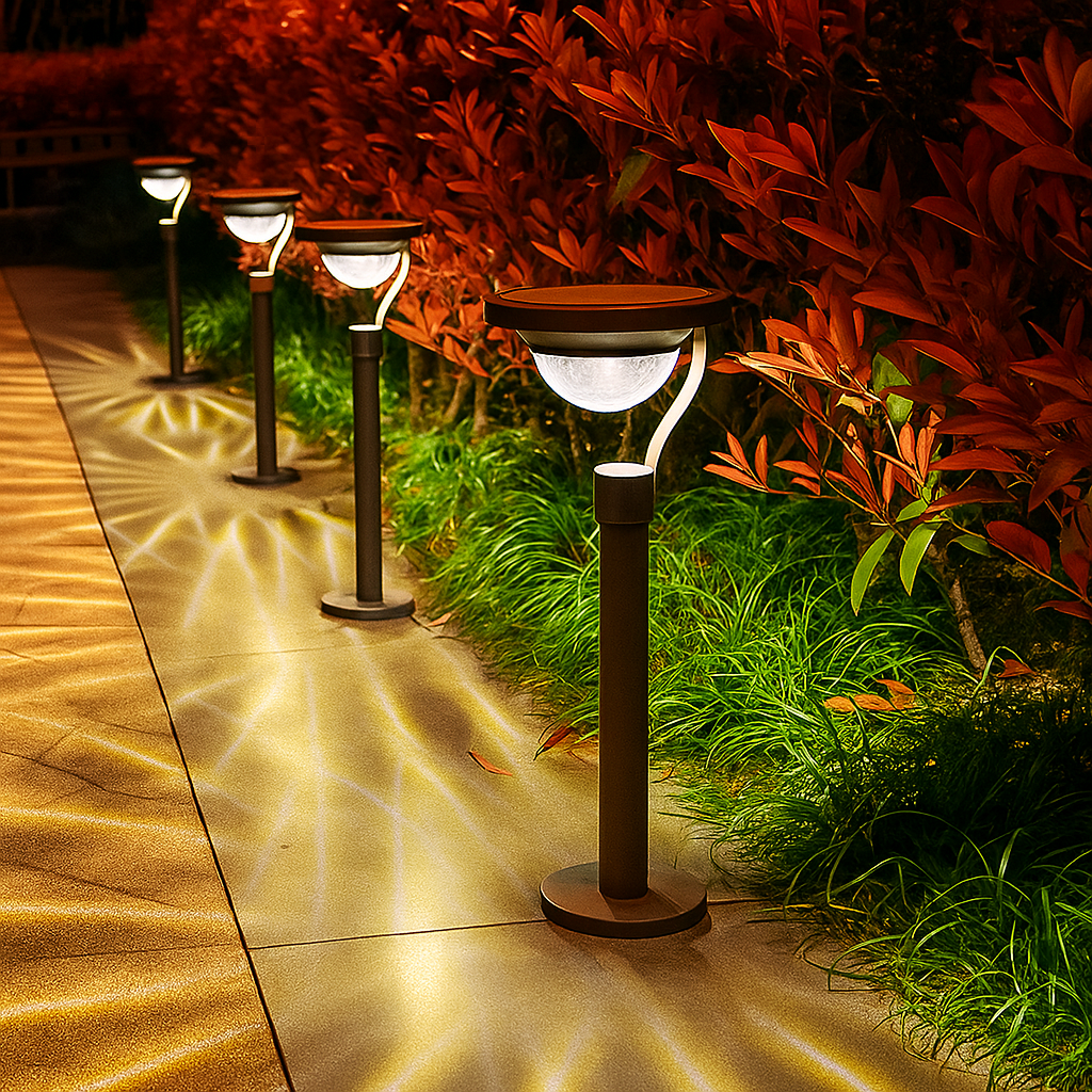 Solar Path Lights | Elegant Design for Outdoor Ambience 0