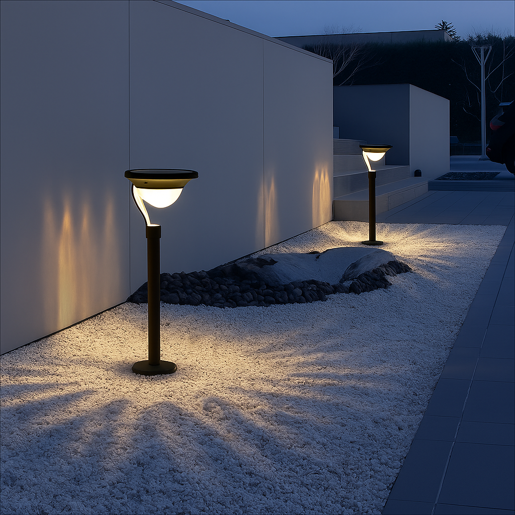 Solar Pathway Lights | Elegant Solar-Powered LED for Outdoor Walkways 1