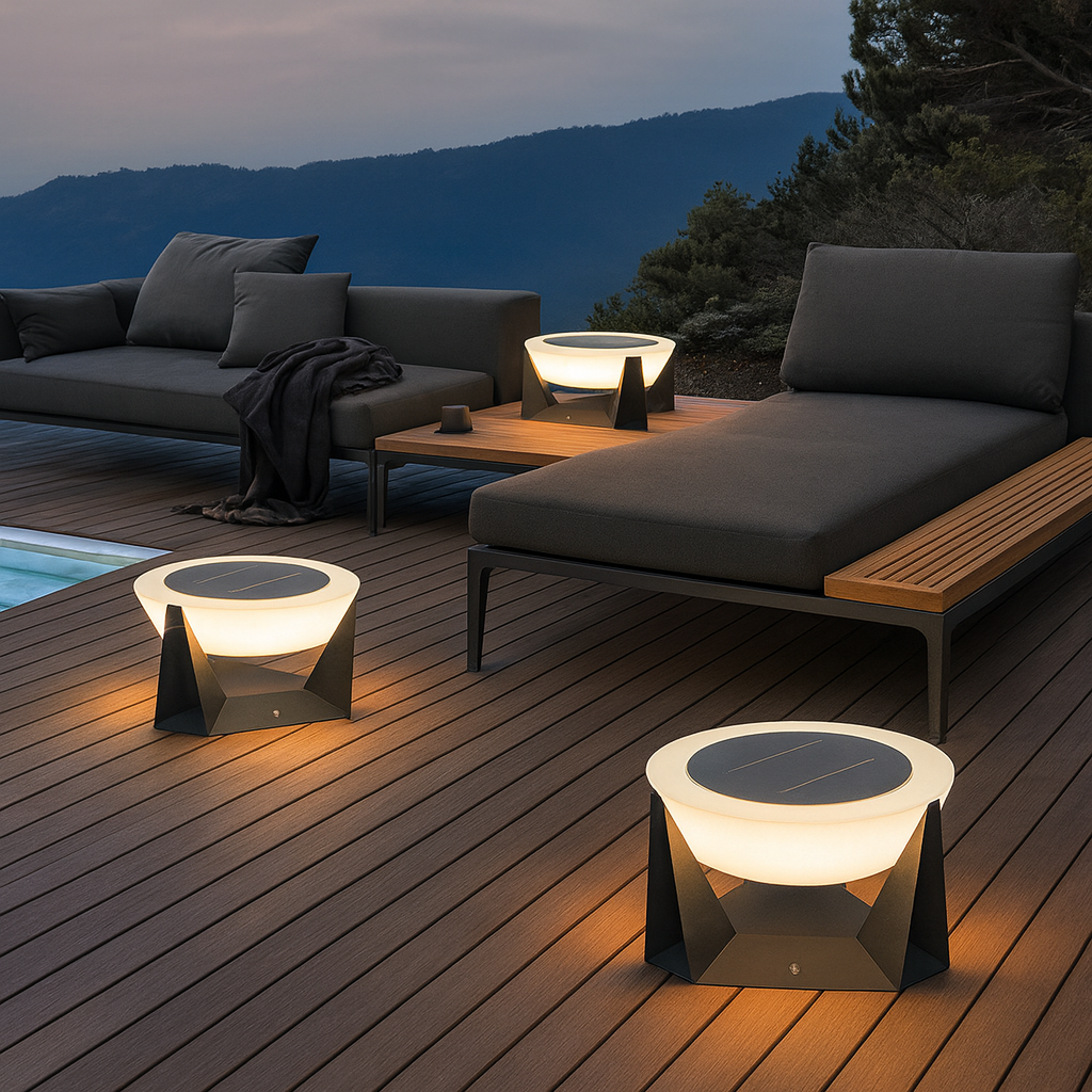 Solar Patio Lamp | Modern Design with Eco-Friendly LED Lighting 1