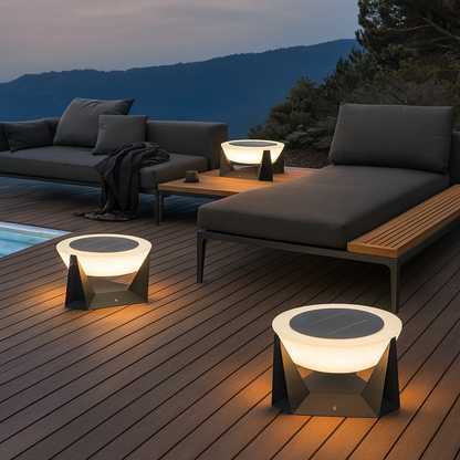 Solar Patio Lamp | Modern Design with Eco-Friendly LED Lighting 1