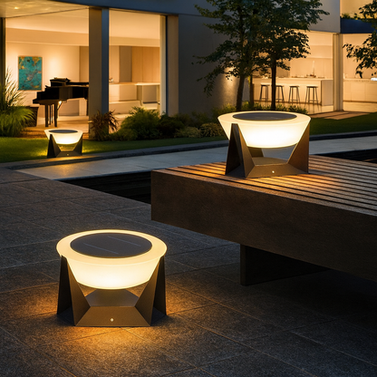 Solar Patio Lamp | Modern Design with Eco-Friendly LED Lighting 2