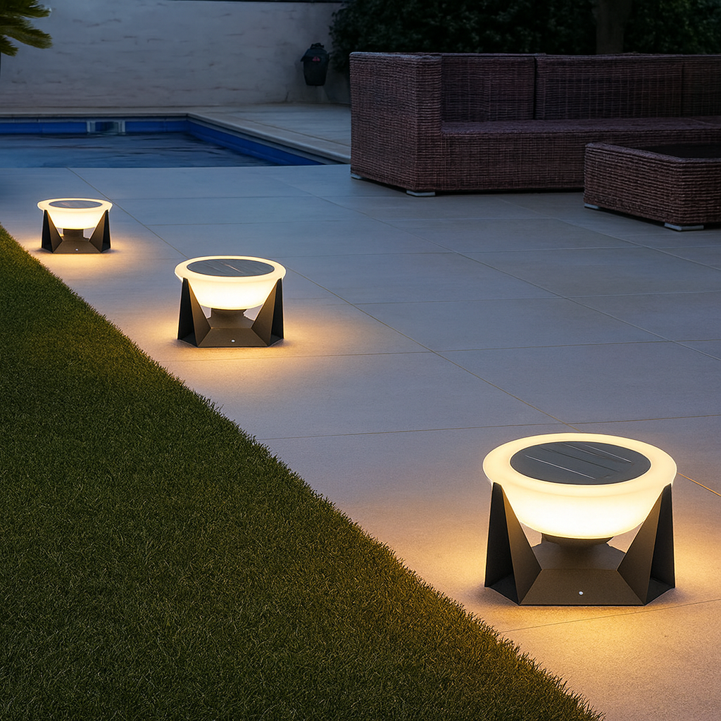 Solar Patio Lamp | Modern Design with Eco-Friendly LED Lighting 3
