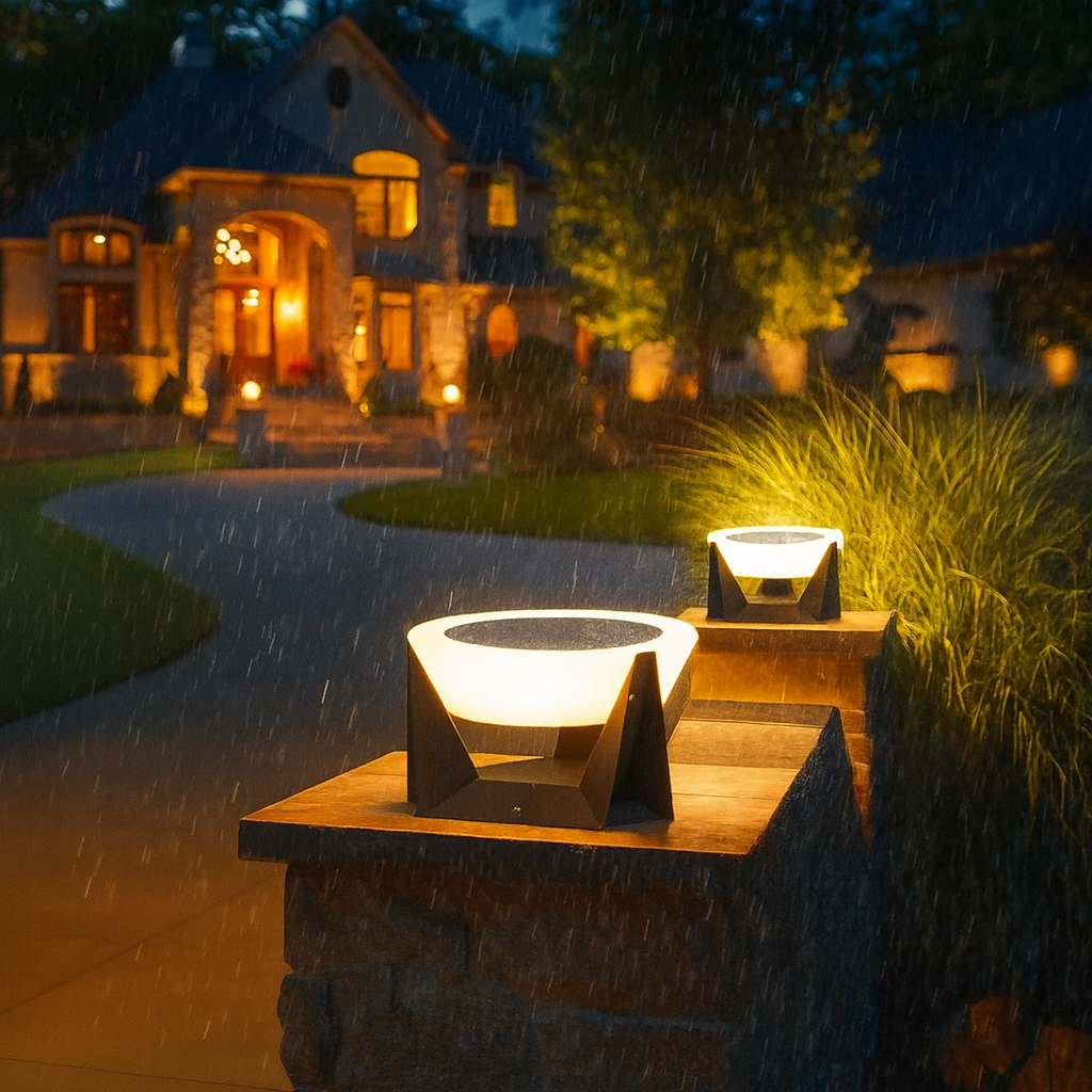 Solar Patio Lamp | Modern Design with Eco-Friendly LED Lighting 6