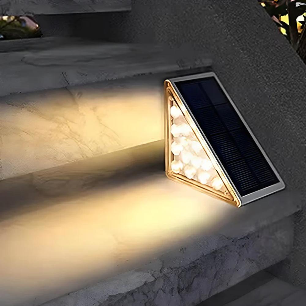 Solar Stair Lights | Energy-Efficient LED Illumination for Outdoor Safety 0