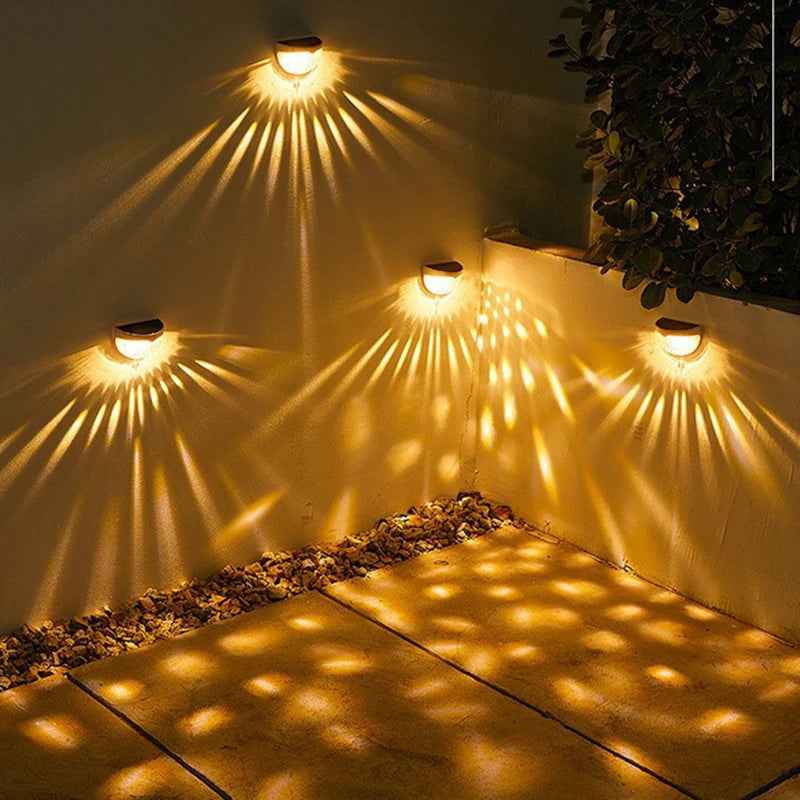 Solar Wall Lights | Waterproof LED Outdoor Lighting for Gardens and Driveways 1
