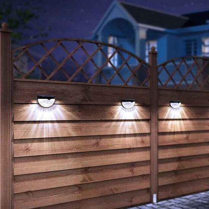 Solar Wall Lights | Waterproof LED Outdoor Lighting for Gardens and Driveways 2