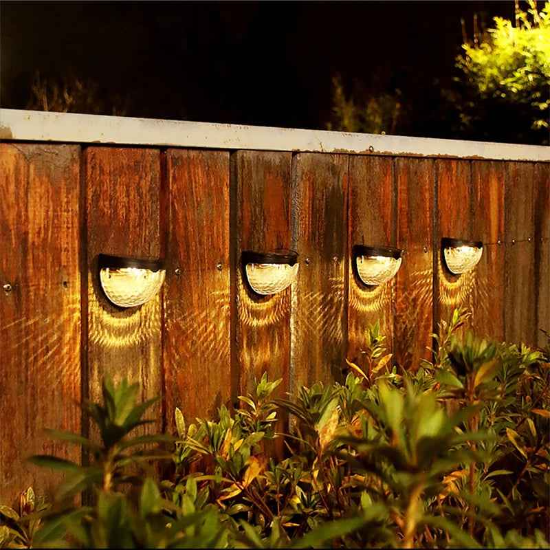 Solar Wall Lights | Waterproof LED Outdoor Lighting for Gardens and Driveways 4