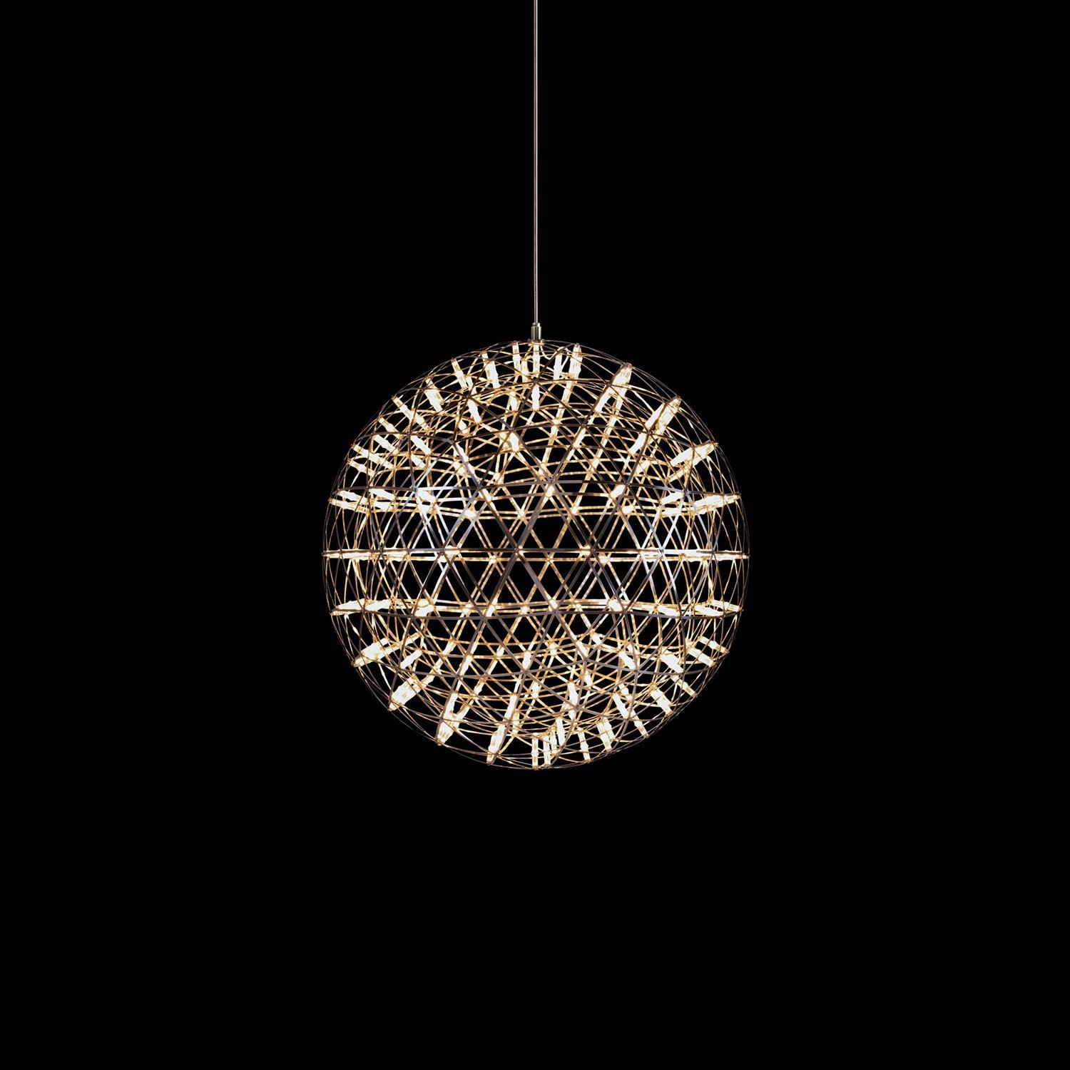 Spark Ball Pendant Light | Elegant Sphere Design with Warm LED Glow 10