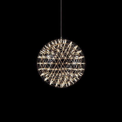 Spark Ball Pendant Light | Elegant Sphere Design with Warm LED Glow 10